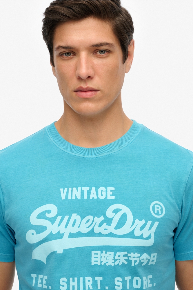 VL NEON RELAXED TEE M1012119A NEON SKY BLUE